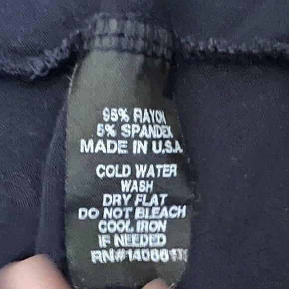 Dante Malan Navy cowl Neck T-Shirt - L - Picture 5 of 5